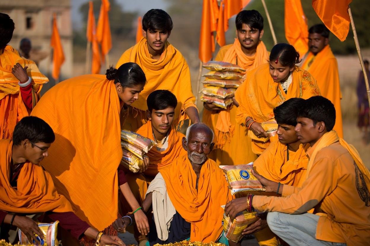 Volunteer Working